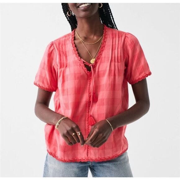Faherty Margate Blouse - Picture 1 of 9